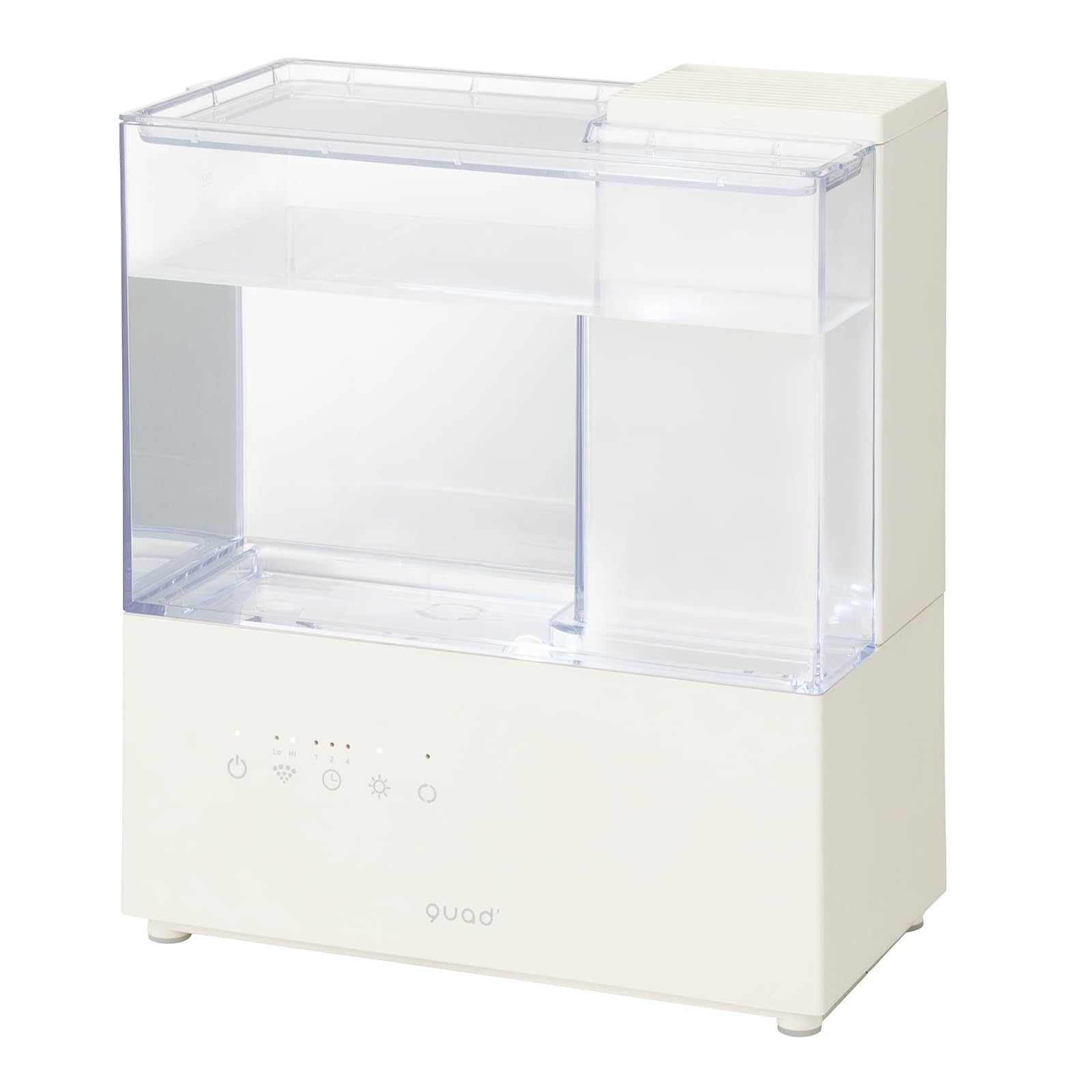 Amazon.co.jp: QUADS(クワッズ) スチーム加湿器 蒸気式 7畳対応 上部